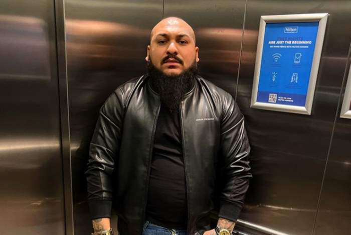 Dani Mocanu în lift