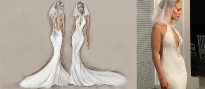 Jennifer Lopez, rochii de mireasă de 2 milioane de dolari. Cum a arătat vedeta la nunta ei / FOTO