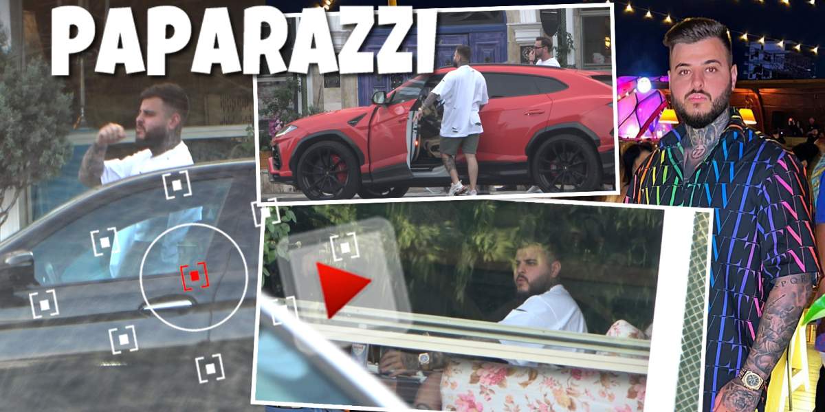 Adrian Mititelu Jr., criză de nervi cu o domnișoară! Cine l-a făcut pe fiul patronului FCU să se certe jumătate de oră, în mașină / PAPARAZZI