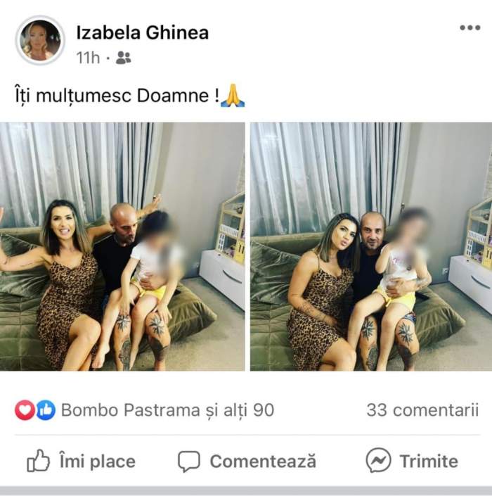 Primele imagini cu Florin Ghinea, alias Ghenosu, în libertate. Interlopul s-a fotografiat fericit alături de familie / FOTO