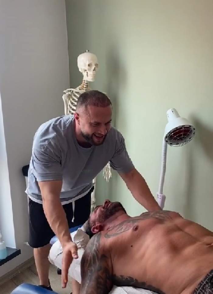 Alex Bodi se confruntă cu dureri cervicale. Ce este chiropractica, tehnica la care apelează pentru a scăpa de ele / FOTO