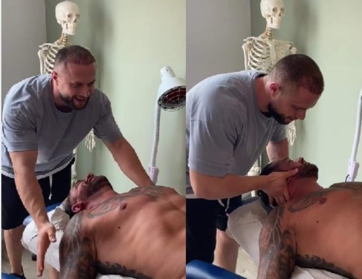 Alex Bodi se confruntă cu dureri cervicale. Ce este chiropractica, tehnica la care apelează pentru a scăpa de ele / FOTO