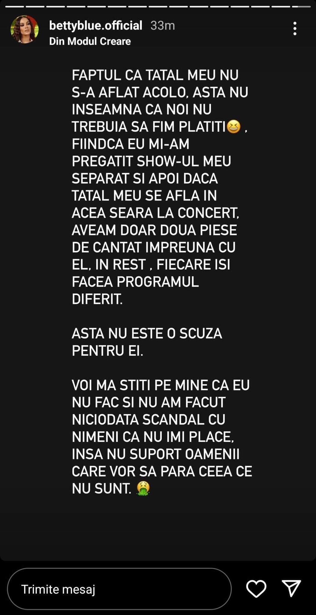 Scandal după concertul la care trebuia să cânte Florin Salam! Betty Vișănescu, fiica manelistului, acuzații dure