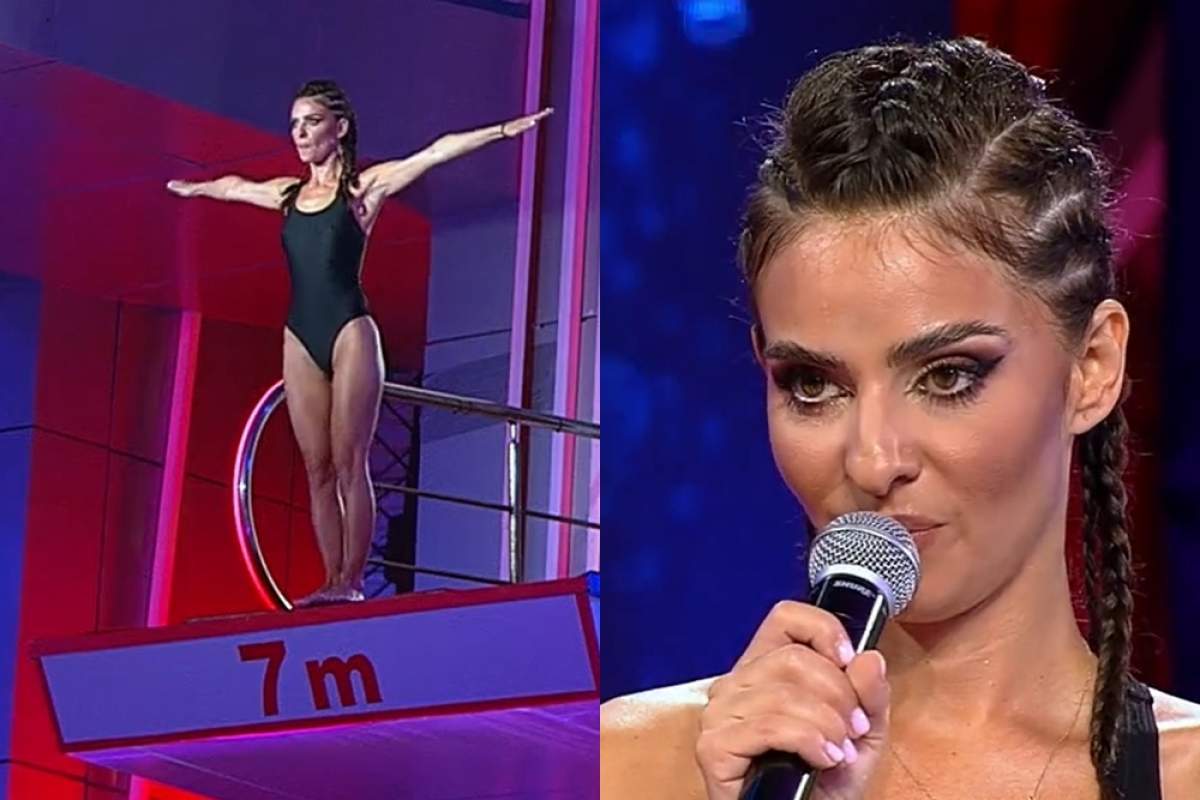 Mellina, emoții înainte de săritura de la Splash! Vedete la apă. Cântăreața a urcat pe Kilimandjaro, dar i-a fost teamă de platforma de 7 metri / VIDEO