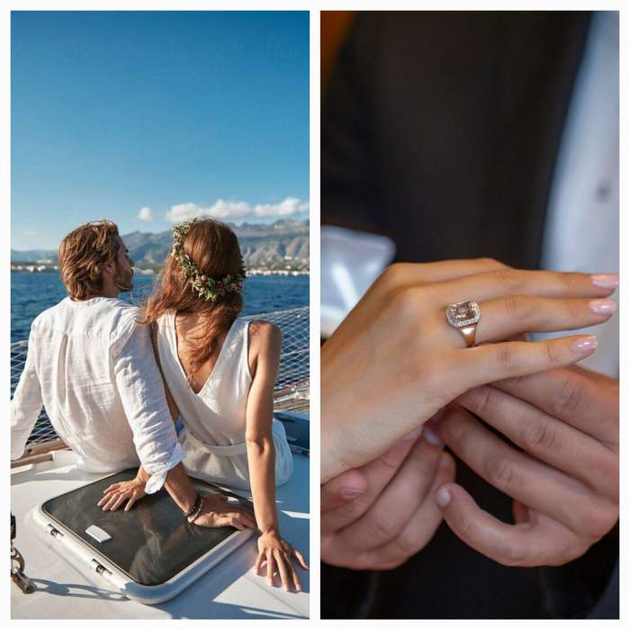 Cât costă să te căsătorești în largul mării. Pe certificatul de căsătorie apare o mențiune specială