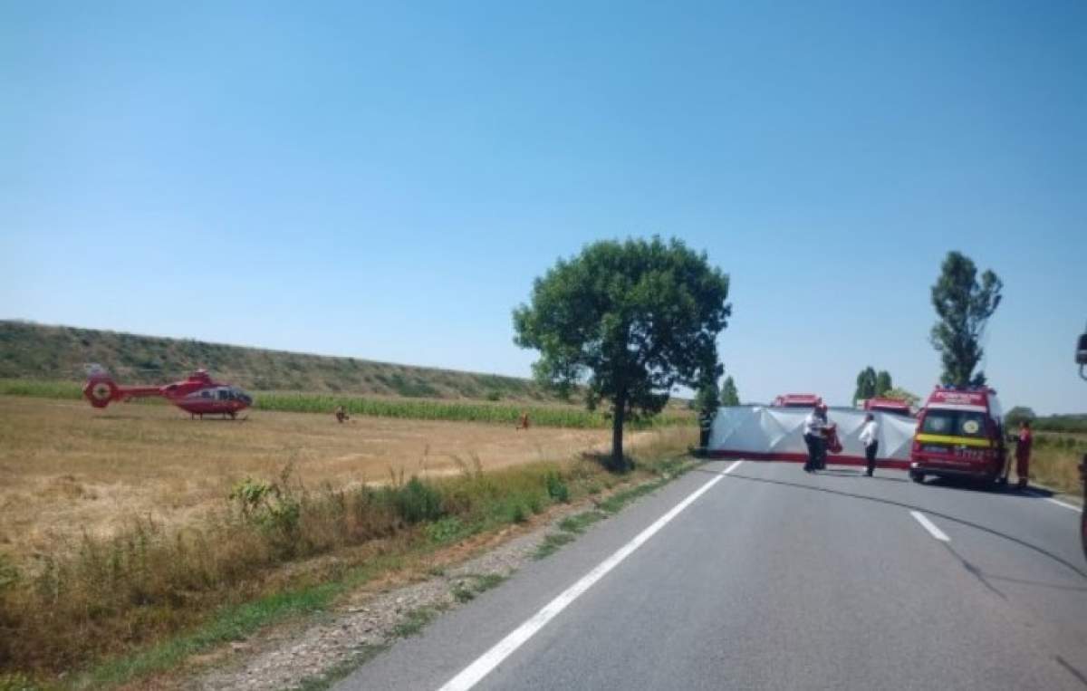 Accident grav în Uileacu de Criș. Un bărbat și un copil ai murit pe loc