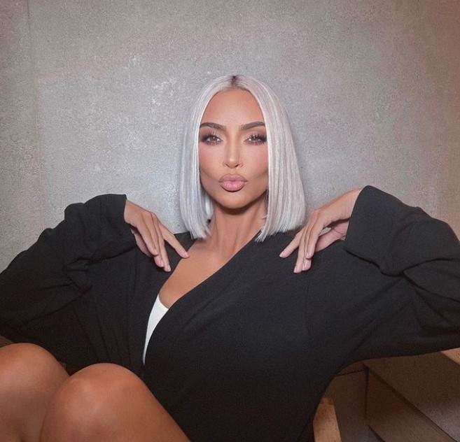 Kim Kardashian, blondă