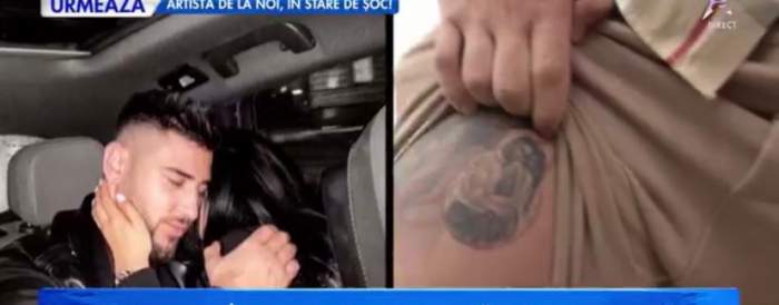 Bogdan Mocanu și-a tatuat chipul fostei sale iubite pe picior. Artistul, dezvăluiri neașteptate la Antena Stars: "N-am rupt legătura” / FOTO