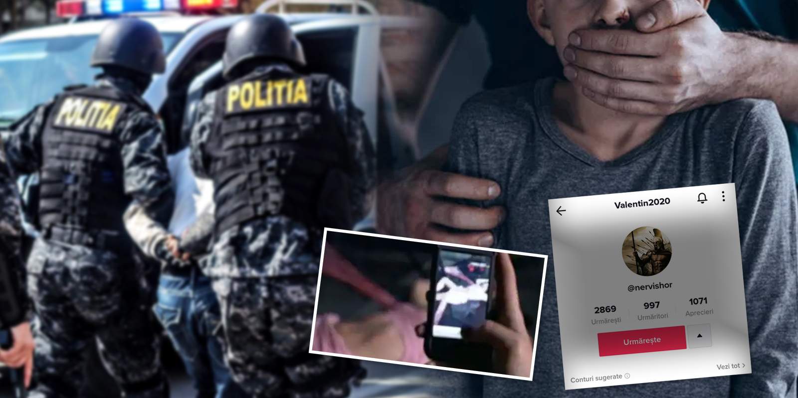 Cum a fost capturat pedofilul de pe TikTok care a abuzat o artistă de 9 anișori! Procurorii DIICOT l-au „executat” ca-n filmele americane