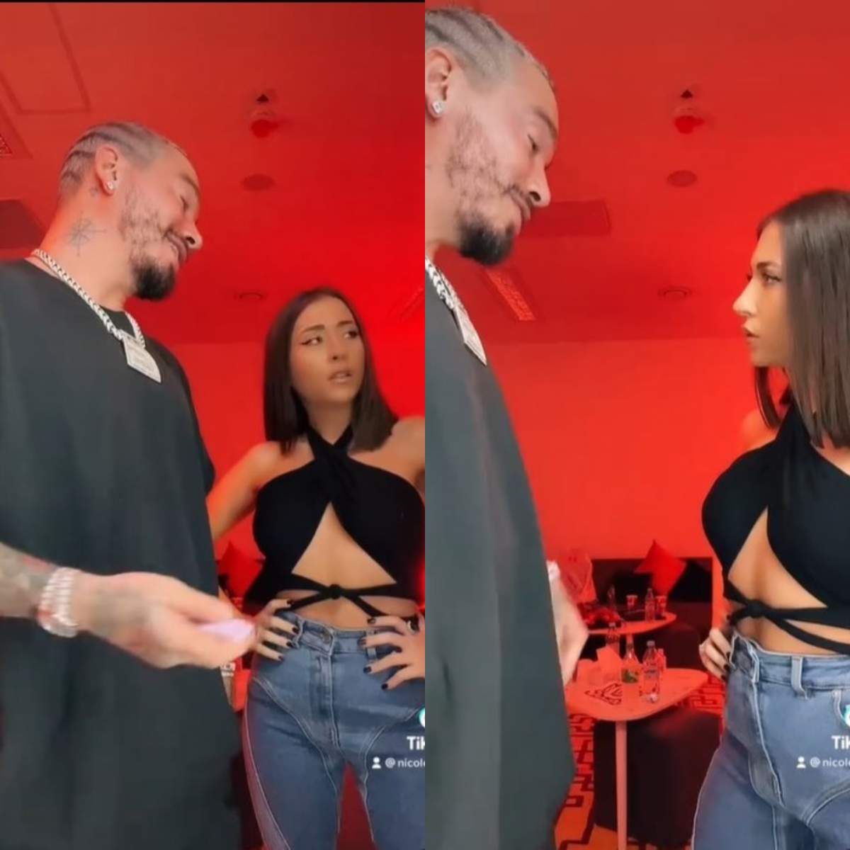 Nicole Cherry s-a filmat alături de J Balvin. Imaginile care i-au luat prin surprindere pe fani / FOTO