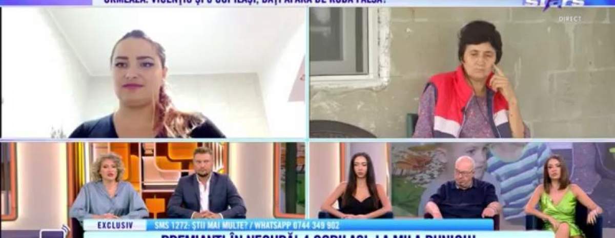 Acces Direct. Nicoleta, mama copiilor, neagă acuzațiile făcute de bunică. Tânăra susține că cei mici sunt în vacanță: “Ia bani de pe urma lor”