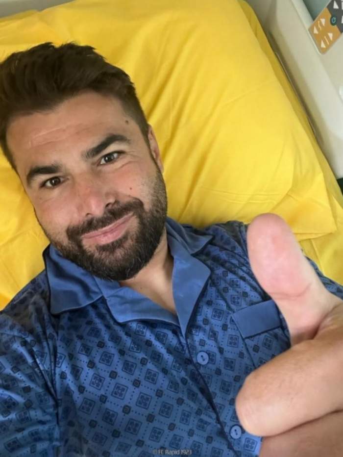 Prima imagine cu Adrian Mutu, după ce a fost operat de urgență. Cum se simte antrenorul / FOTO