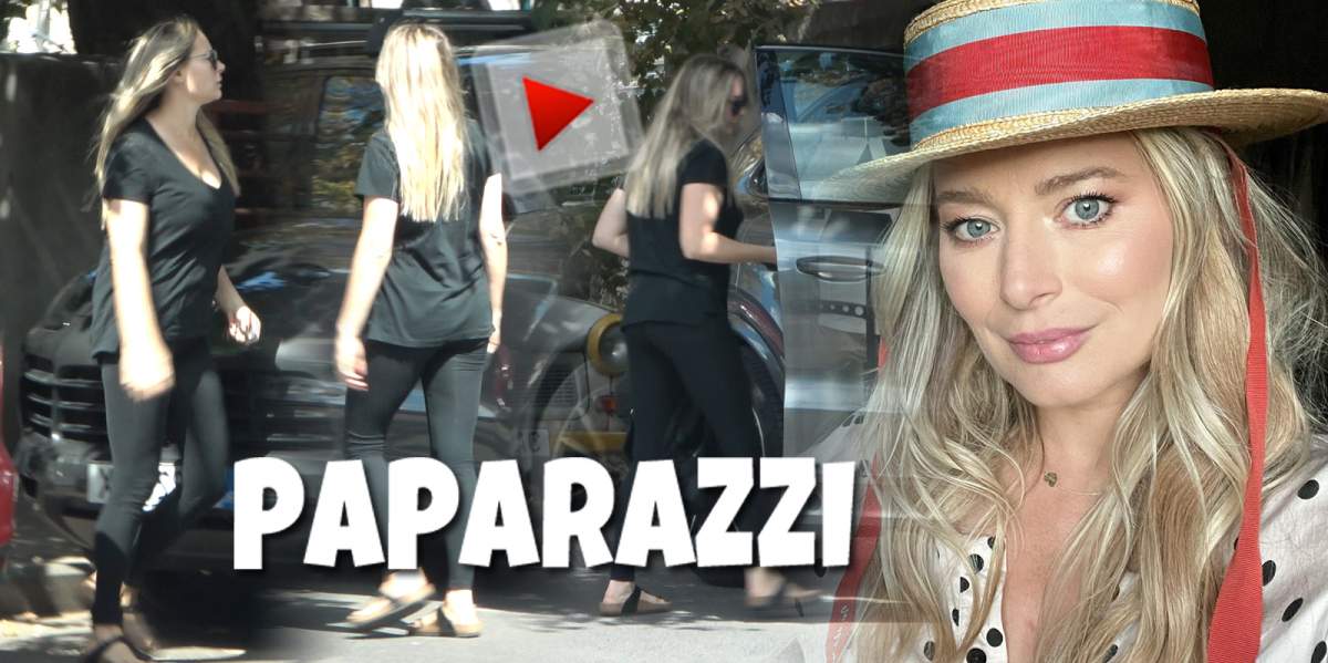 Laura Cosoi are un stil de viață activ, deși este mamă de trei copii. Imaginile surprinse de către paparazzii Spynews.ro / PAPARAZZI