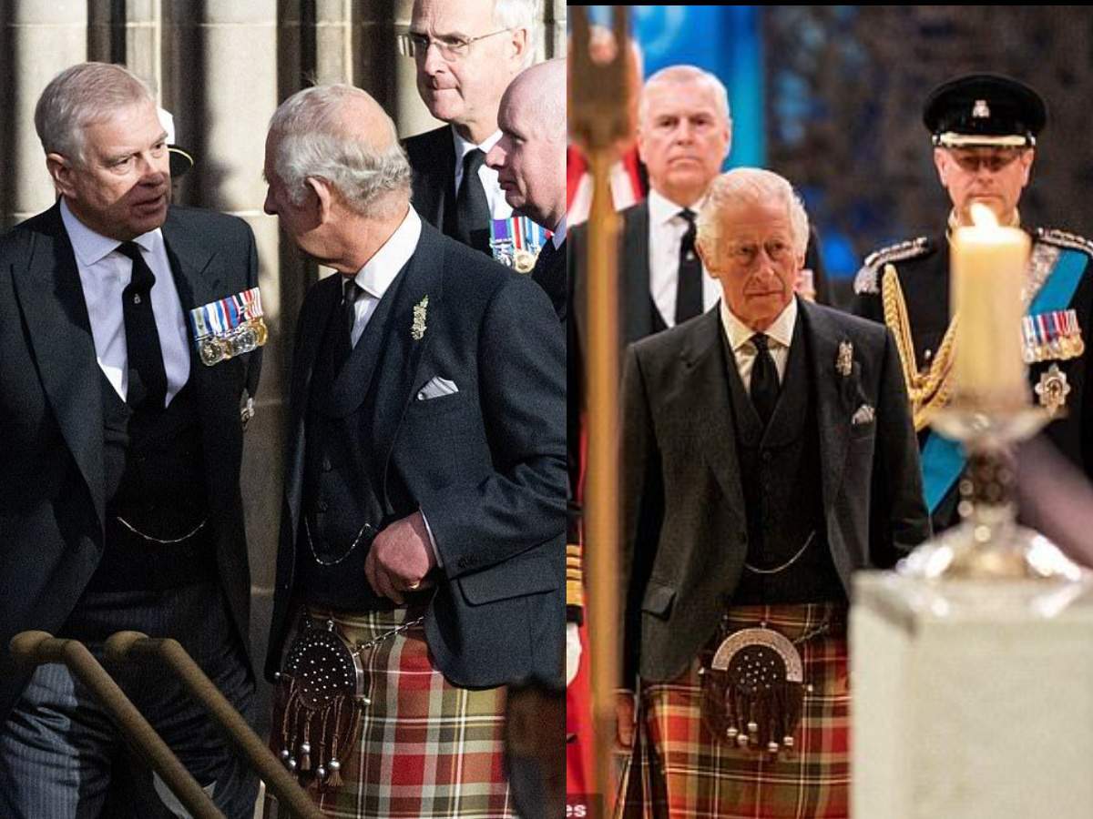 Prințul Andrew nu a purtat uniforma militară la priveghiul Reginei Elisabeta a II-a