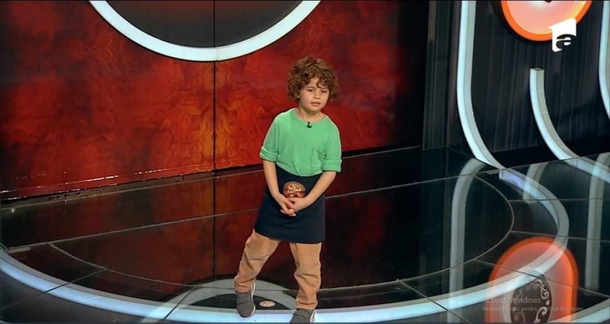 Davor Cărmăzan, un băiețel de 5 ani, a obținut cuțitul de aur. Concurentul vrea să facă parte din echipa lui Cătălin Scărlătescu / VIDEO