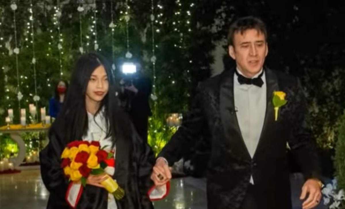 Nicolas Cage la nuntta cu Riko Shibata