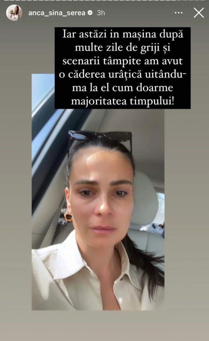 Anca Serea, cu ochii în lacrimi în mediul online! Ce i s-a întâmplat soției lui Adi Sînă: "În viața mea nu este mereu soare” / FOTO