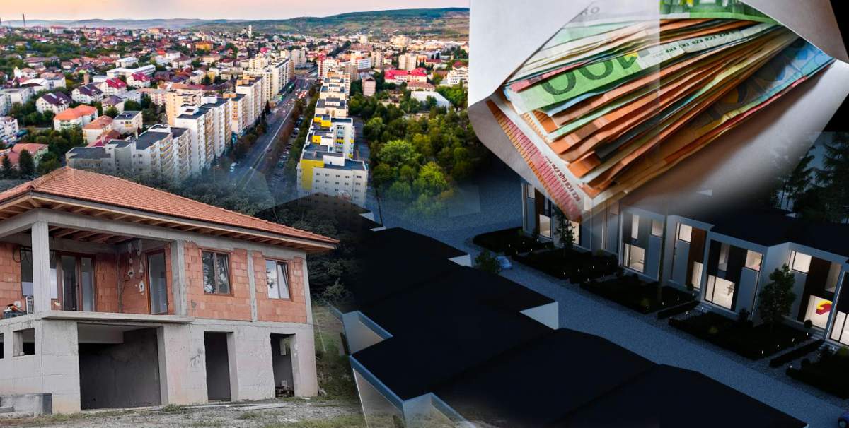 Orașul din România unde o casă se vinde sub 2.000 de euro. Se dă si cu teren!