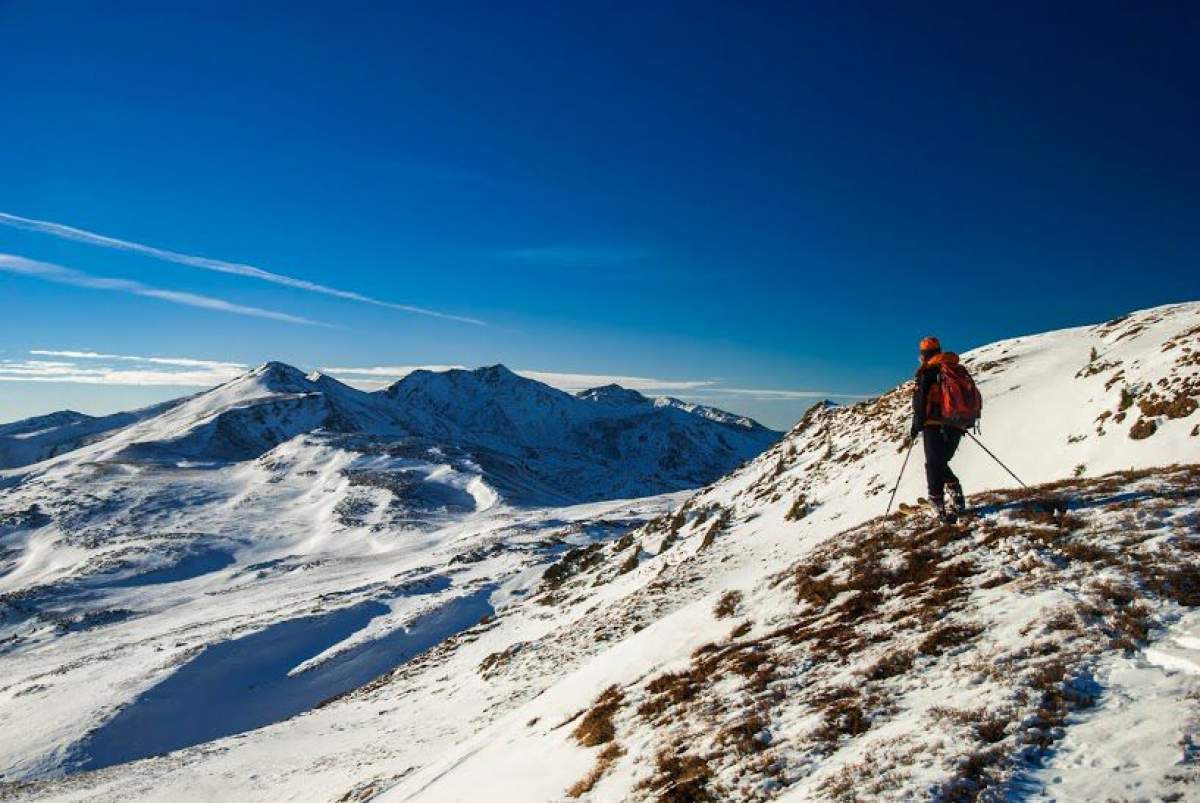 Locul din România unde zăpada măsoară 10 centimetri. Aici iarna este în toată regula / FOTO