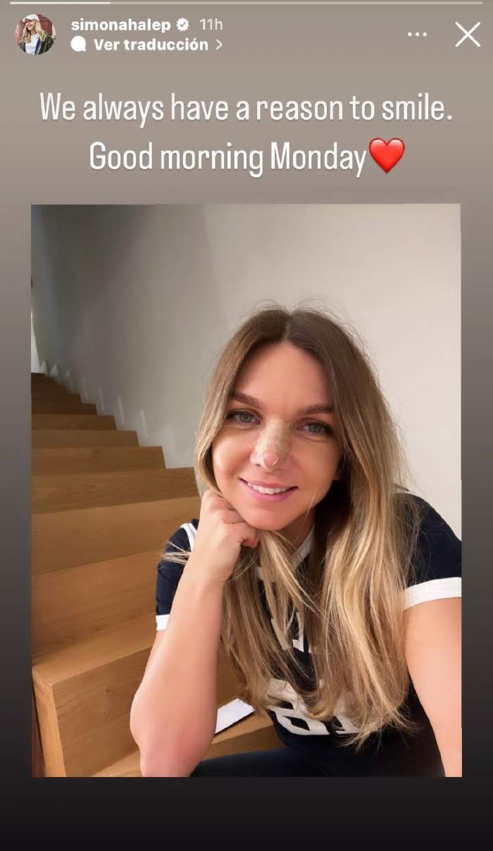 Simona Halep, prima imagine după ce a ieșit din spital. Ce a spus sportiva imediat după externare