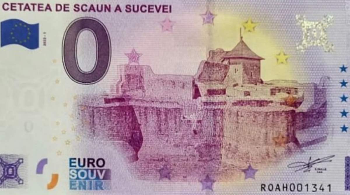 Cât costă banconta de zero euro?! A fost pusă în vânzare la Suceava, iar cererea a fost uriașă
