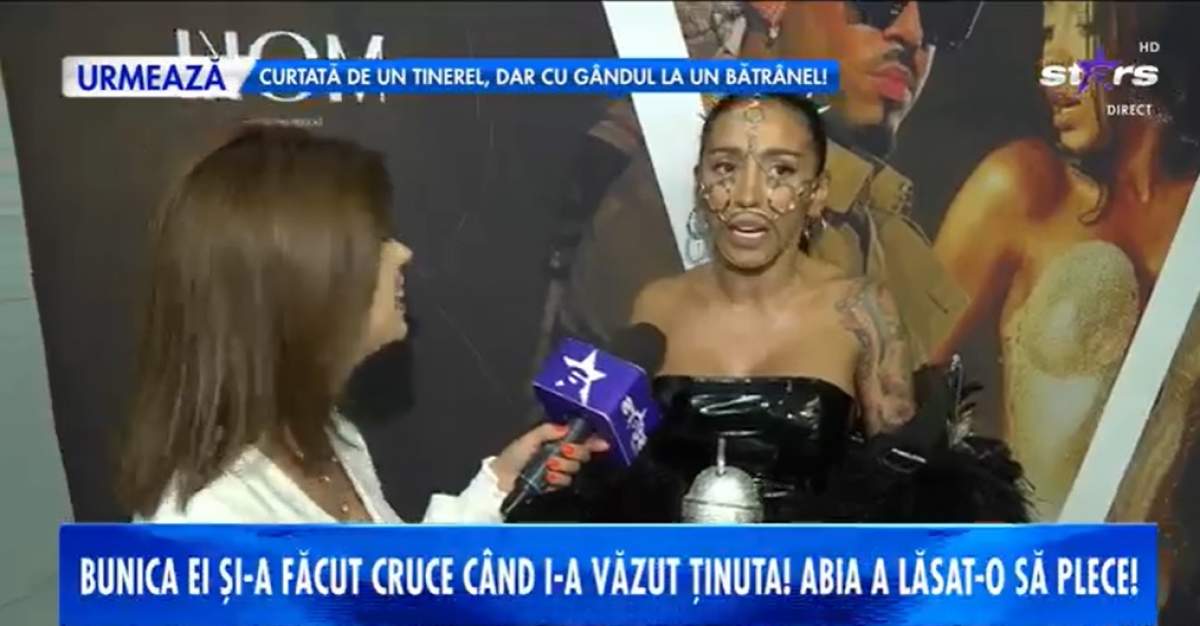 Ruby, cu lanțuri pe față. Cum a apărut vedeta într-un interviu pe care l-a acordat pentru Antena Stars