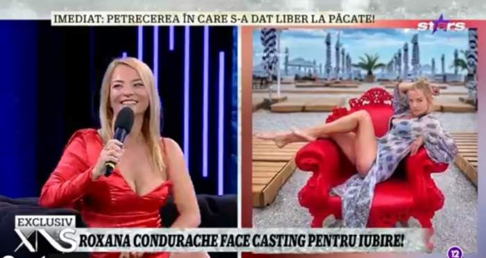 Roxana Condurache face casting pentru iubire. Declarațiile actriței la Xtra Night Show: „Mi-ar trebui trei bărbați” / VIDEO