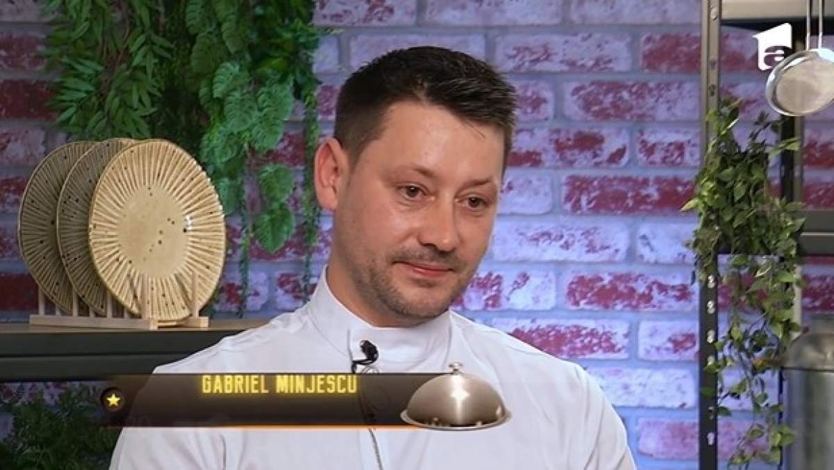 Gabriel Mînjescu a izbucnit în plâns la Chefi la cuțite. Concurentul a avut o copilărie grea: ”Nu aveam haine, nu aveam pachețel” / VIDEO