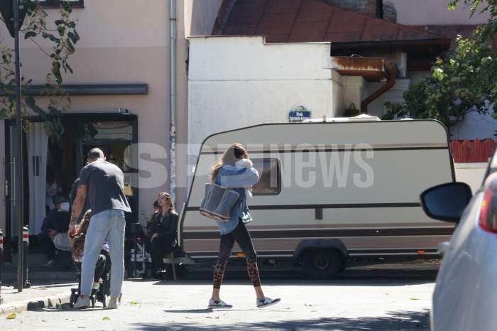 Vladimir Drăghia, un bărbat împlinit și un tată devotat. Actorul a fost surprins în ipostaze înduioșătoare, alături de fiica și soția lui / PAPARAZZI