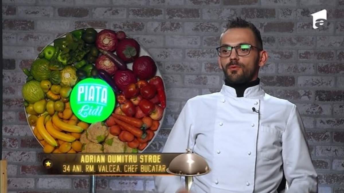 Cine este Adrian Stroe, cuțitul de aur al lui Cătălin Scărlătescu, la Chefi la cuțite. Concurentul l-a convins pe jurat cu un desert / VIDEO