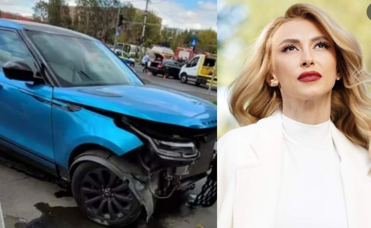 Andreea Bălan, implicată într-un accident rutier. Cum se simte vedeta după ce a fost lovită de un ucrainean