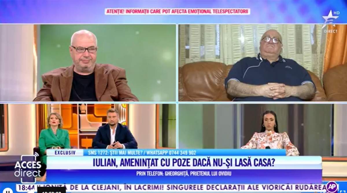 Acces Direct: Povestea șocantă a lui Iulian. Bărbatul spune că a fost amenințat de cel care i-a promis că are grijă de el: "Mi-e frică, zi de zi trăiesc cu groază"