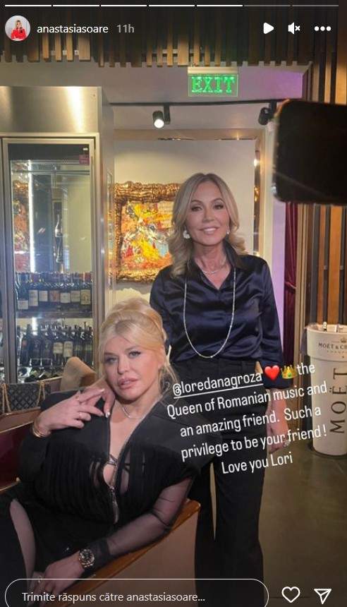 Anastasia Soare, omagiu pentru Loredana Groza. Ce spune celebra femeie de afaceri despre artistă: „Regina muzicii românești”