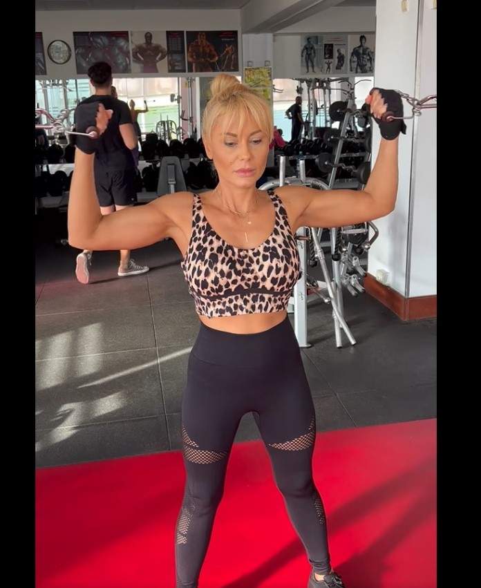 Emilia Ghinescu se antrenează intens în sala de fitness. Cum arată vedeta la 43 de ani: “Vor exista din nou comentarii” / FOTO