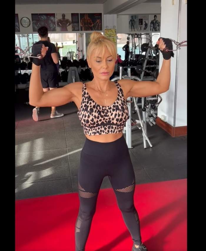 Emilia Ghinescu se antrenează intens în sala de fitness. Cum arată vedeta la 43 de ani: “Vor exista din nou comentarii” / FOTO