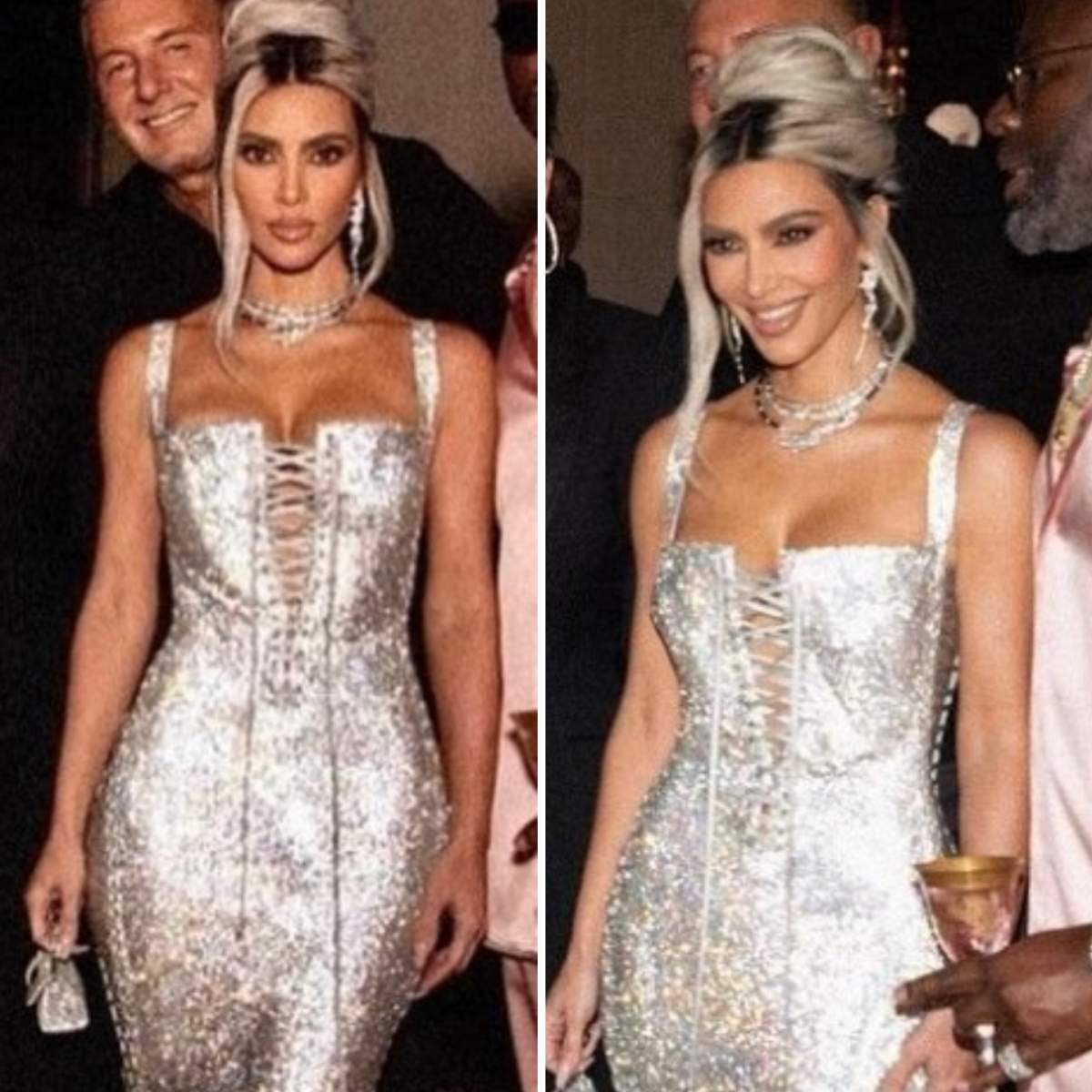 Kim Kardashian a făcut senzație într-o rochie mulată. Ținuta i-a dat bătăi de cap vedetei de peste ocean