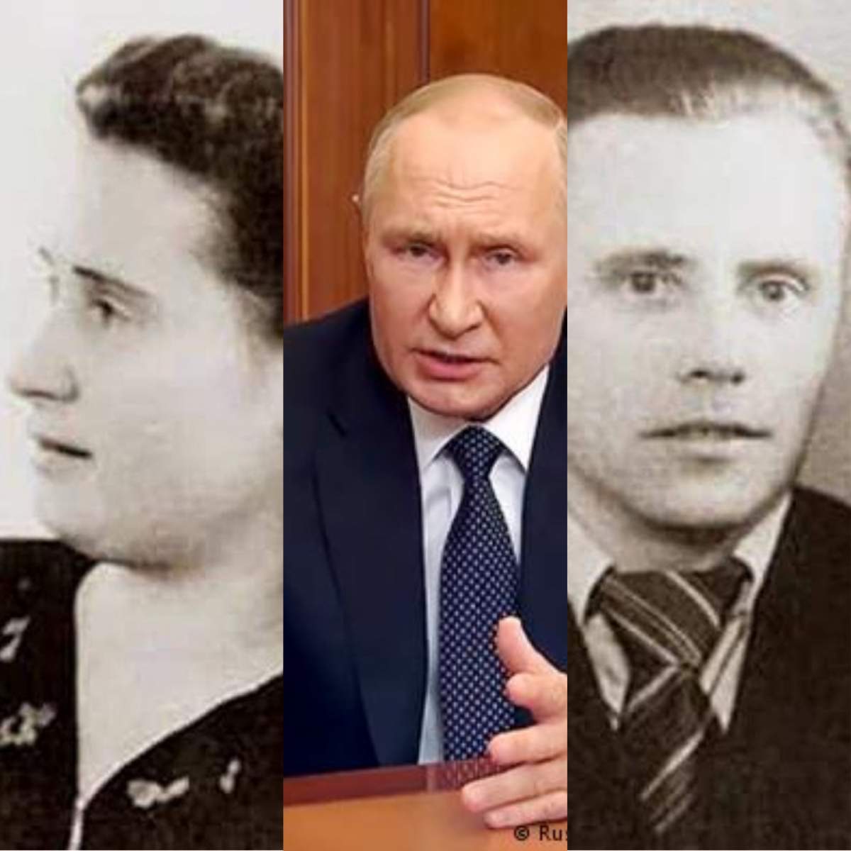 Cine au fost părinții lui Vladimir Putin. Mesajul lăsat pe mormântul lor a făcut înconjurul lumii