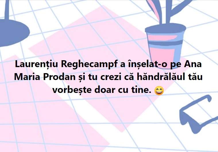 Glume despre bătaia dintre Anamaria Prodan și Laurențiu Reghecampf. Ce au postat românii pe internet