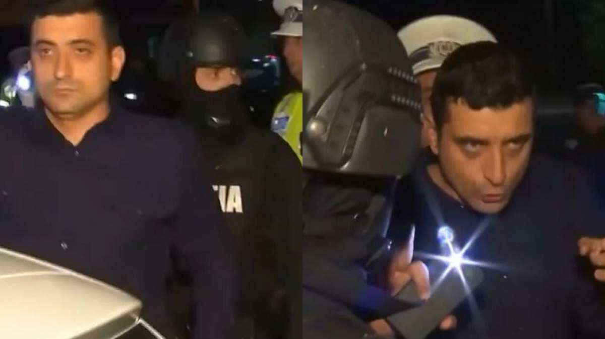 George Simion a fost săltat de mascați și dus la secția de Poliție. Politicianul ar fi condus cu permisul suspendat / VIDEO