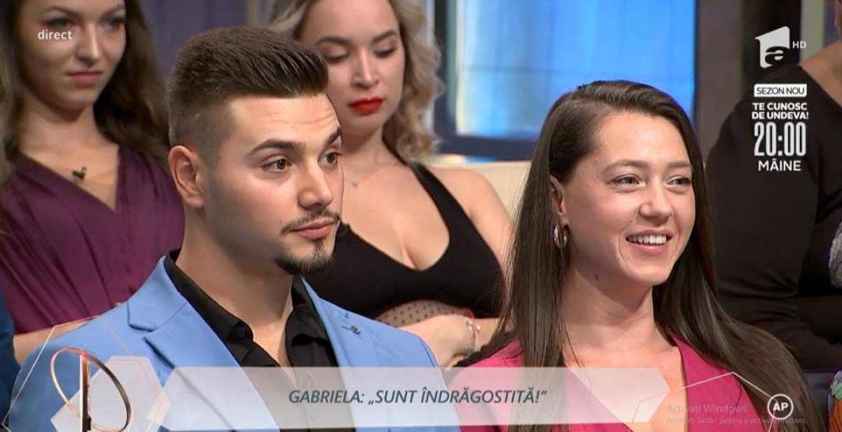Valentin si Gabriela, întâlnire romantică. Concurenta de la Mireasa a recunoscut că este îndrăgostită / VIDEO