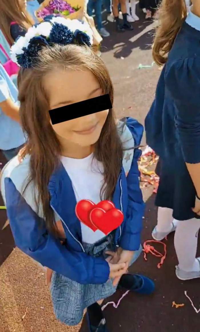 Roxana Dobre, emoții mari în prima zi de școala a fetițelor. Imagini de colecție cu micuțele lui Florin Salam / FOTO