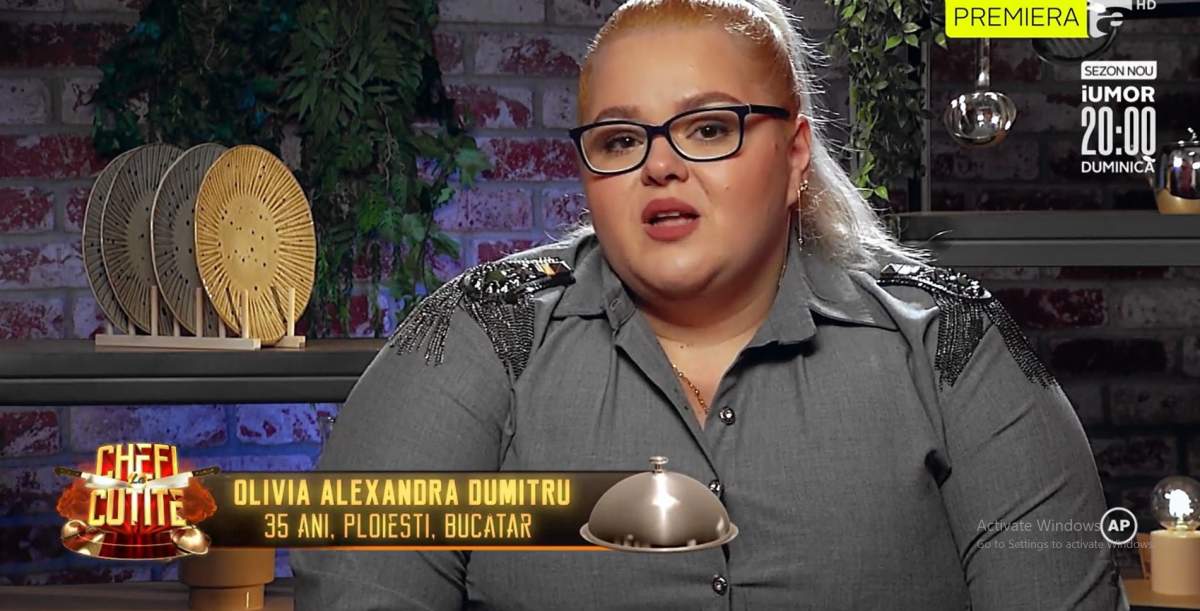Concurenta care a izbucnit în plâns la Chefi la cuțite. Olivia Dumitru și-a amintit de familia ei: „În momentul în care l-am pierdut...” / VIDEO