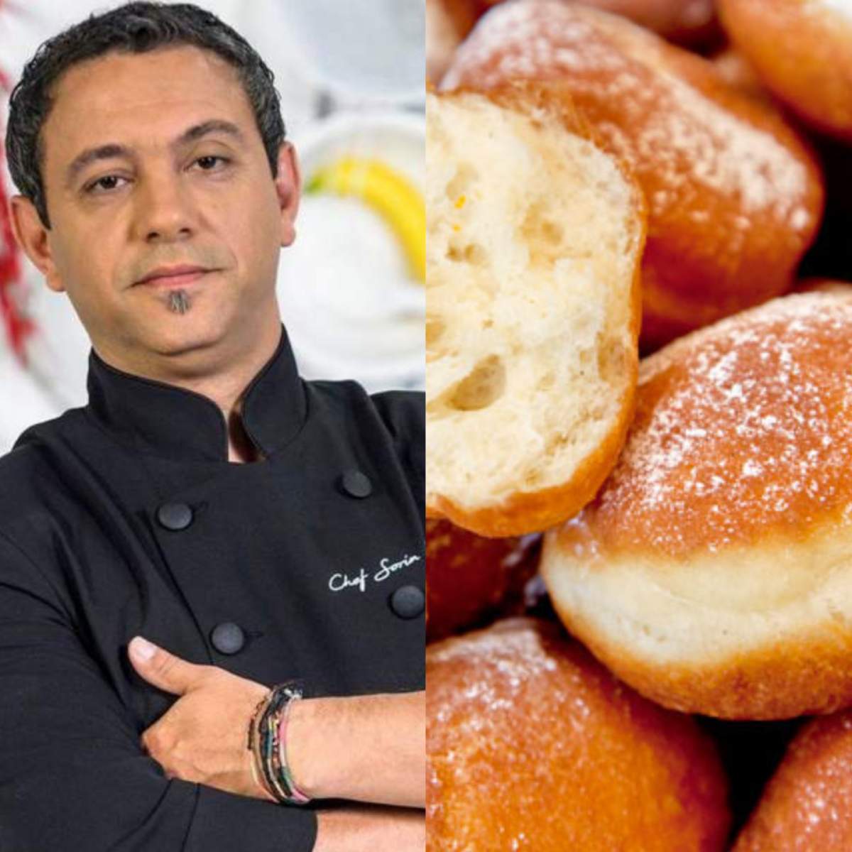 Secretul lui chef Sorin Bontea pentru gogoși pufoase și delicioase. Rețeta pe care o vei folosi mereu