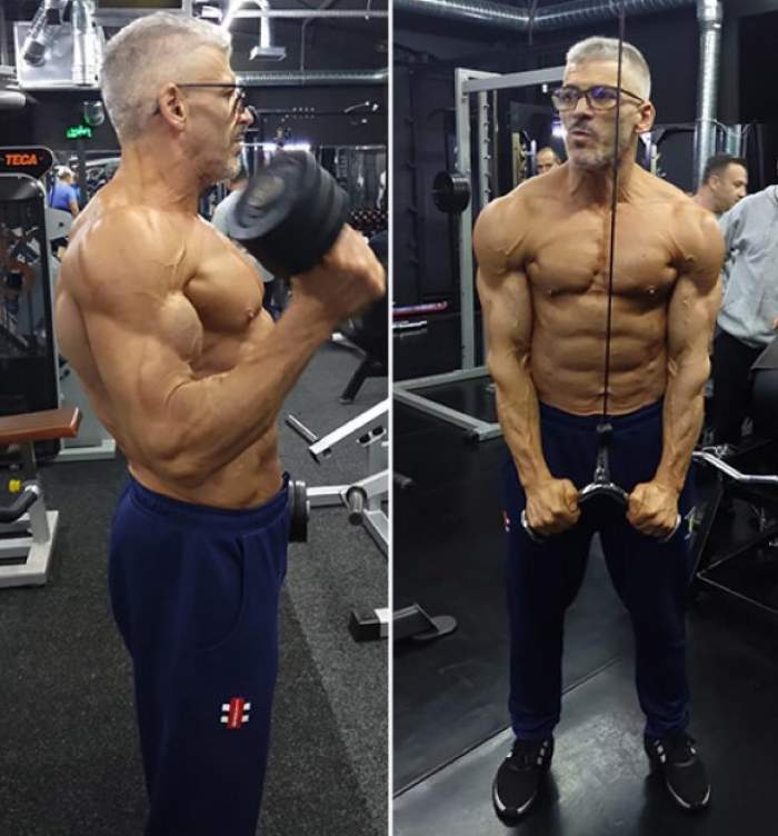 The Romanian who lost almost 70 kilograms and became the national bodybuilding champion at the age of 52.  What motivated him: 