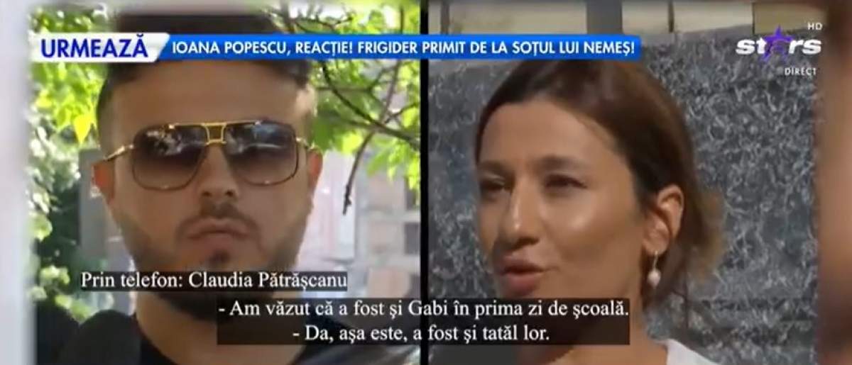 Claudia Pătrășcanu și Gabi Bădălău, captură Antena Stars