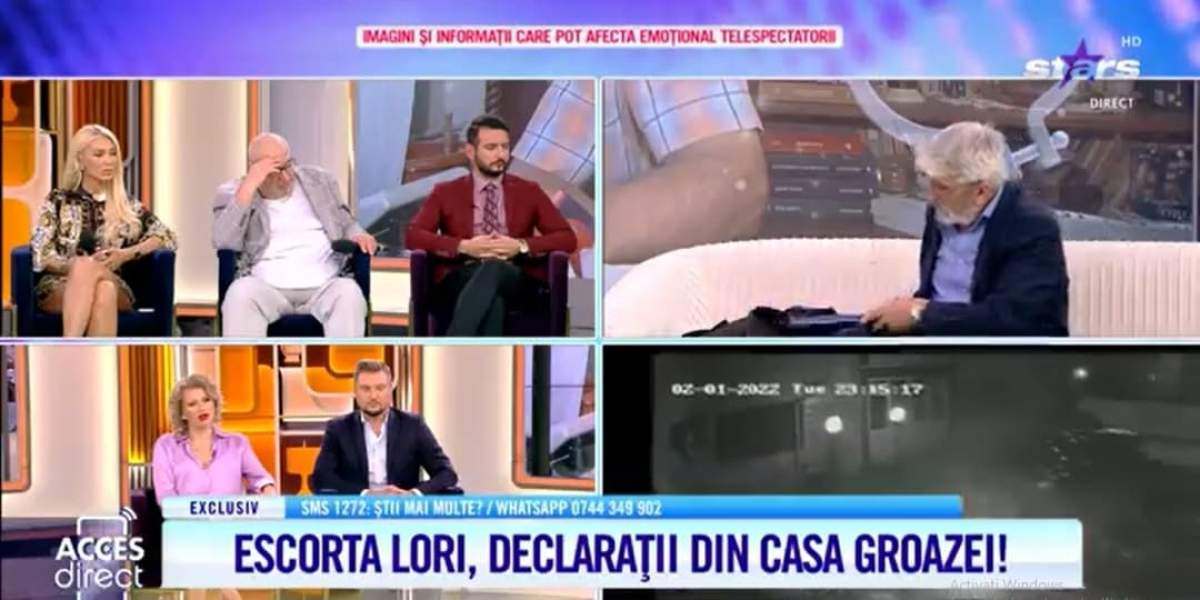 Acces Direct. Escorta Lori, declarații despre noaptea în care a fost cu Ilie, bărbatul care s-a trezit cu poliția la ușă, după ce s-a iubit cu ea: „M-a tăiat!”