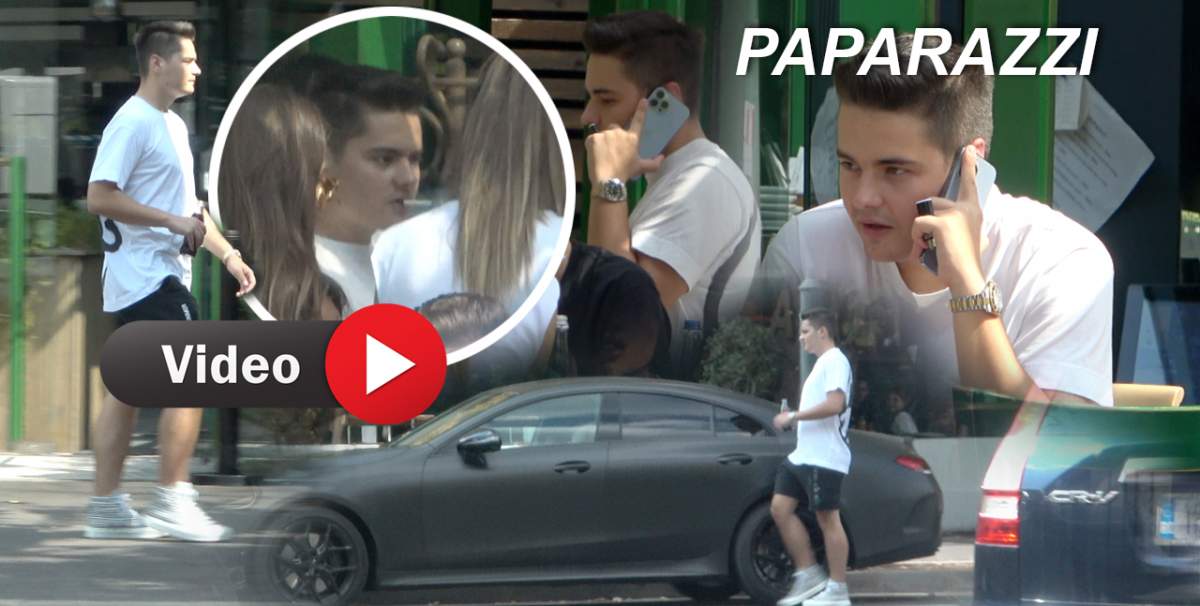 Selly, un gentleman chiar și atunci când se întâlnește cu prietenii. Ce gest a făcut celebrul vlogger / PAPARAZZI