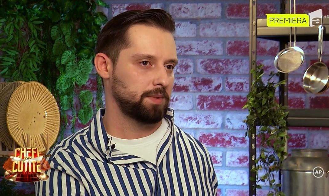 Ene Mihai are o singură mână și a venit la Chefi la cuțite să