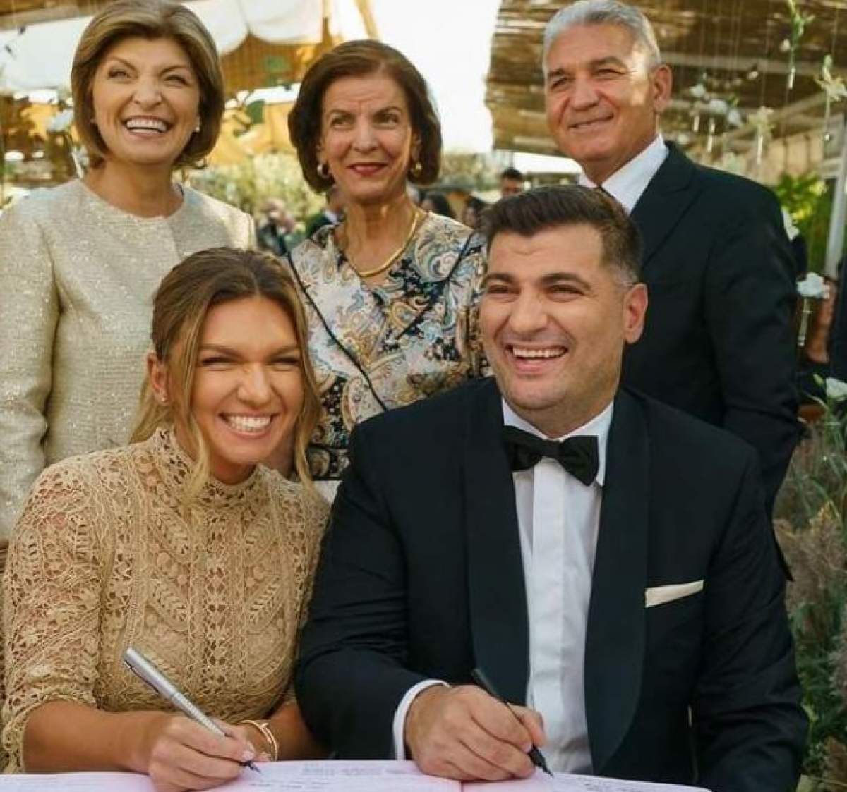 Simona Halep și Toni Iuruc, la cununia civilă