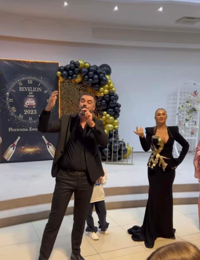 Anamaria Prodan a petrecut de Revelion alături de Culiță Sterp. Impresara și artistul, distracție de zile mari / FOTO